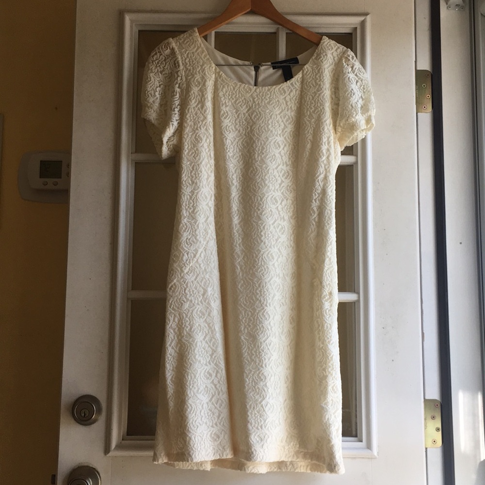 INC Zip-Up Lace Dress XL NWT